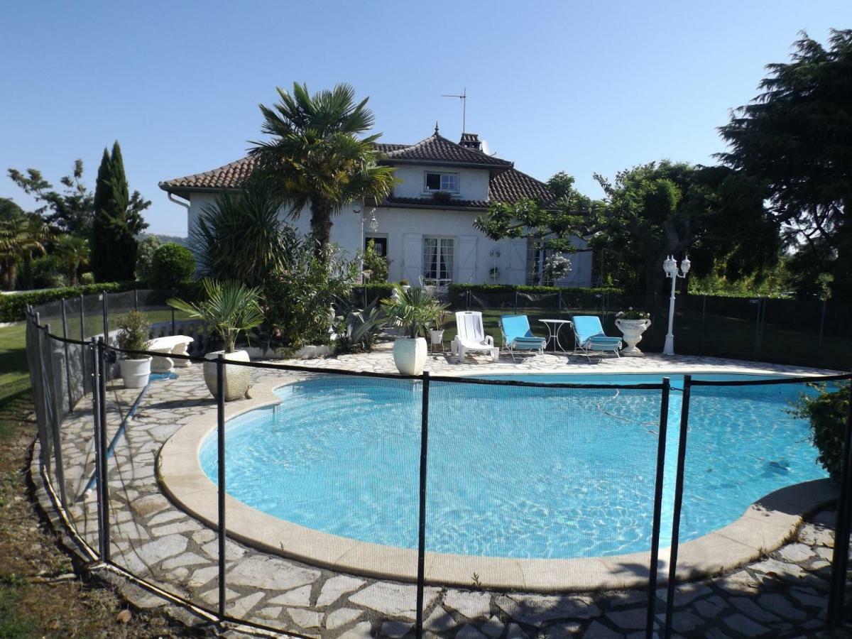 Chambre D'Hotes Bleue Saint-Nicolas-de-la-Grave エクステリア 写真